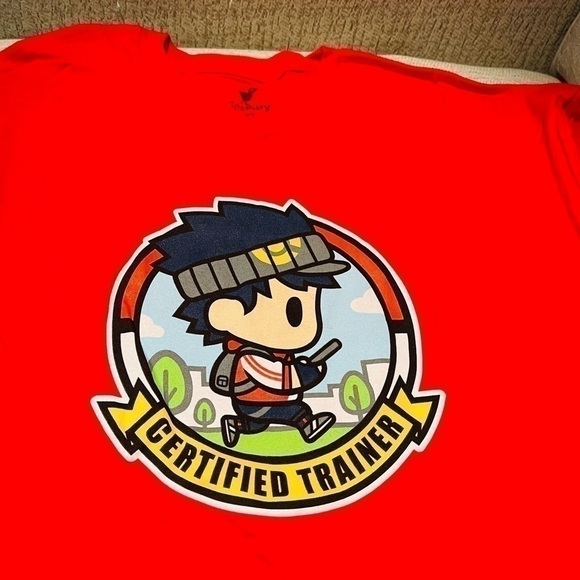 $40 for 3!! Red Pokémon trainer tshirt - Picture 2 of 2